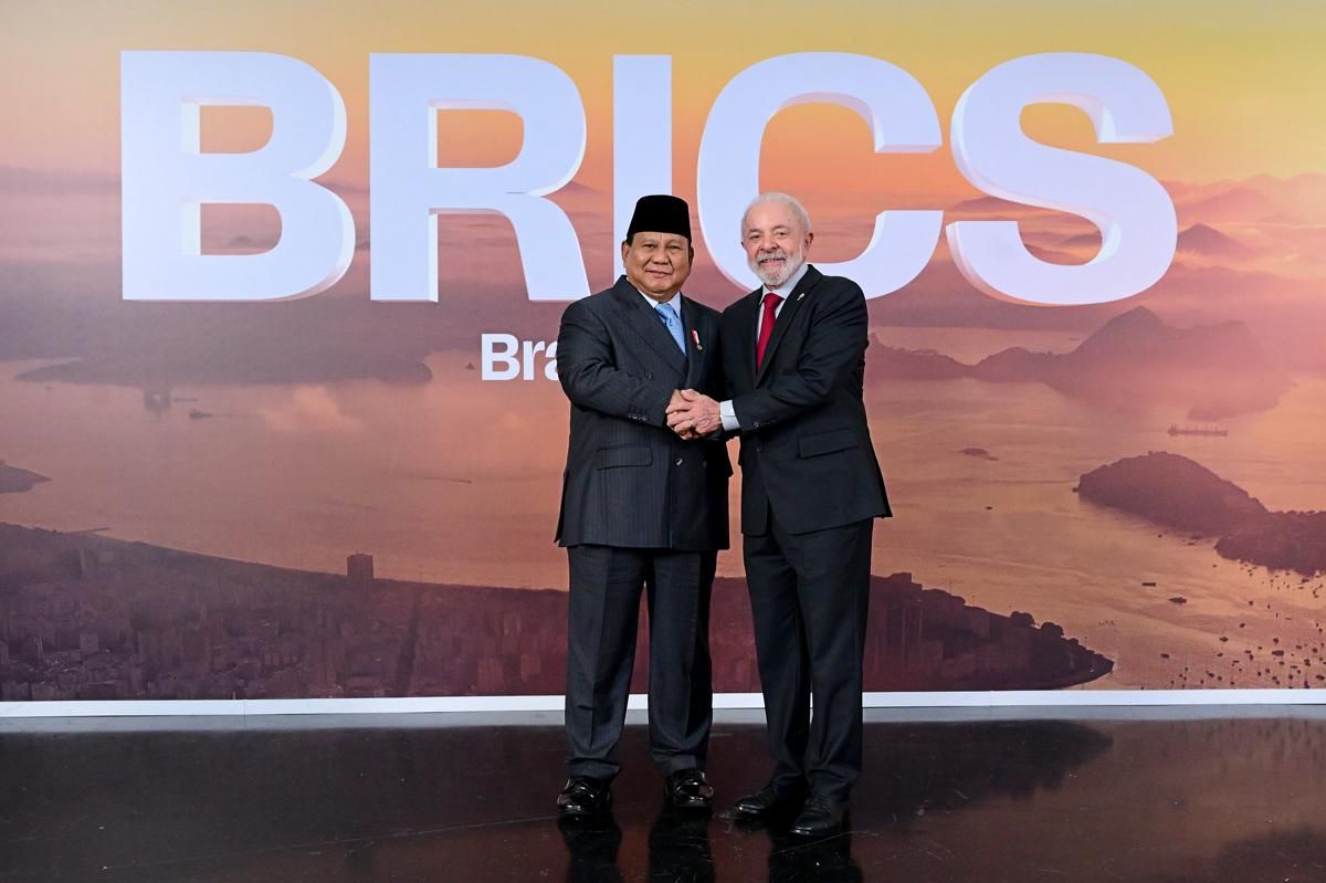 Usai Hadiri KTT BRICS, Prabowo Ditemani Teddy Temui Presiden Brasil