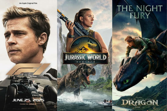 10 Film Terlaris Pekan Ini, Jurassic World Rebirth Puncaki Box Office