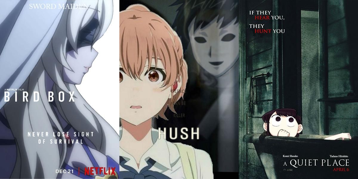 8 Meme Anime tentang Film Horor, Nonton sambil Tutup Mata