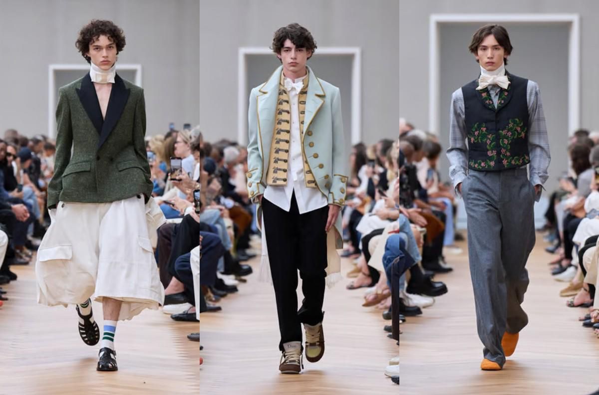 12 Koleksi Dior S/S 26 di Paris Fashion Week, Historical Vibes!
