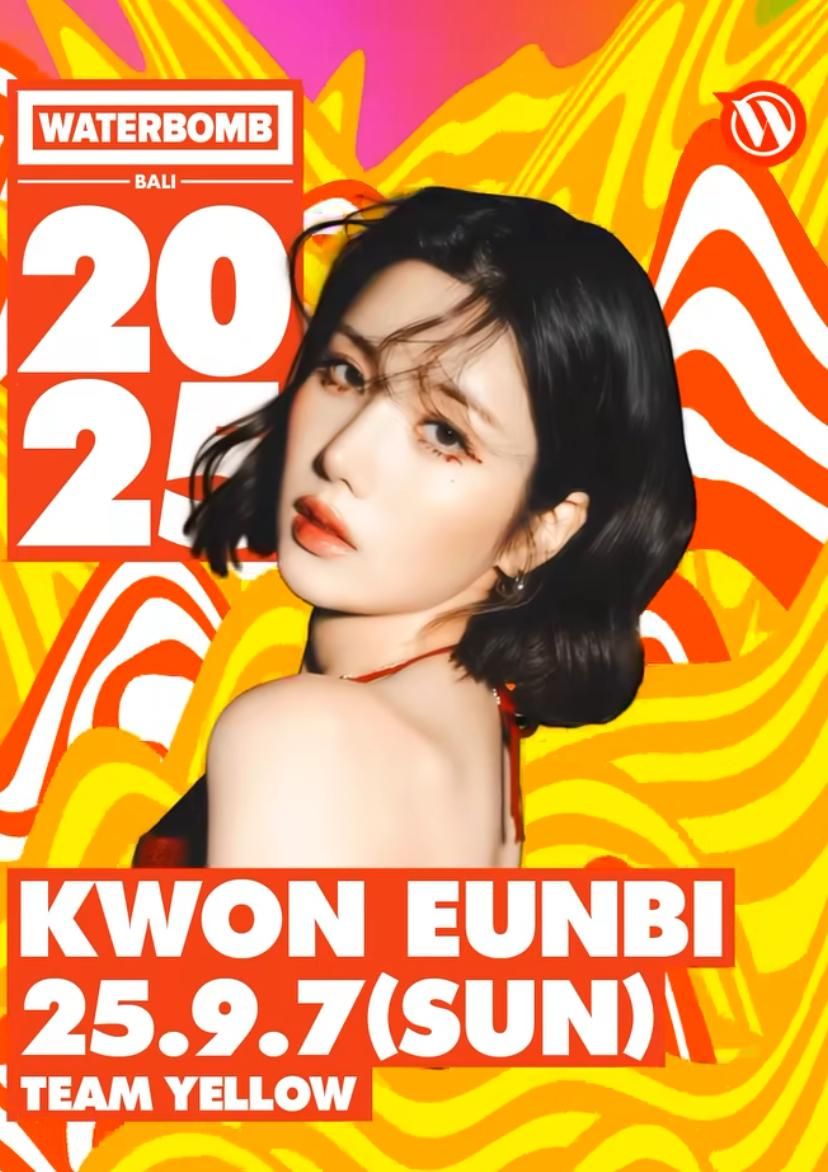 Kwon Eun Bi Dikonfimasi Jadi Lineup Waterbomb Bali 2025