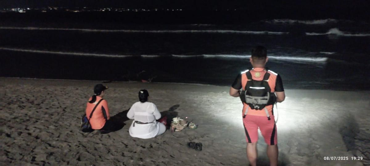 WNA Arab Terseret Arus Pantai Batu Belig Belum Ditemukan 