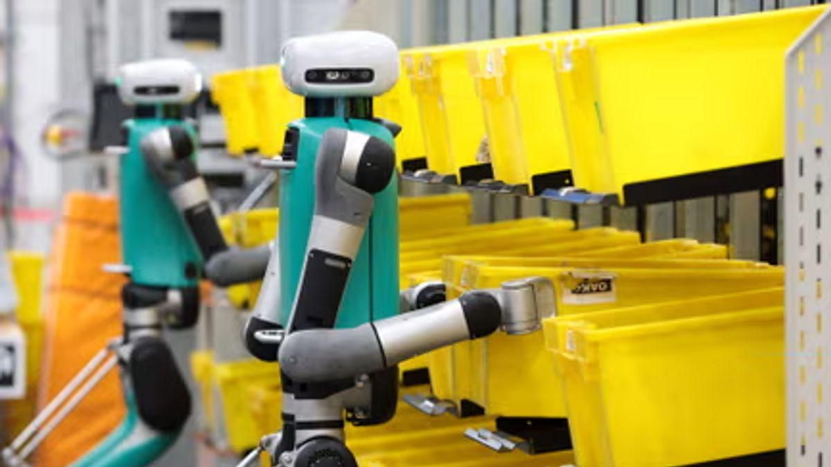 Amazon Luncurkan Robot Otonom, Era Tenaga Manusia Mulai Ditanggalkan