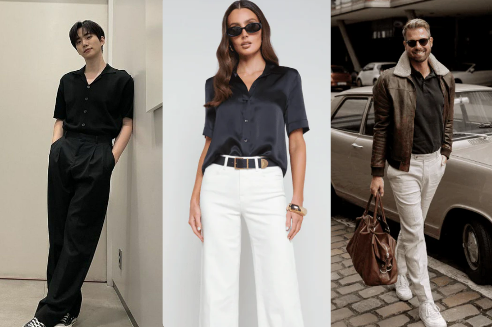 7 Tips Styling Kemeja Hitam, Timeless & Sophisticated