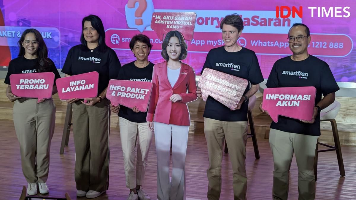 Sarah, Asisten Virtual Smartfren yang Tersedia 24 Jam