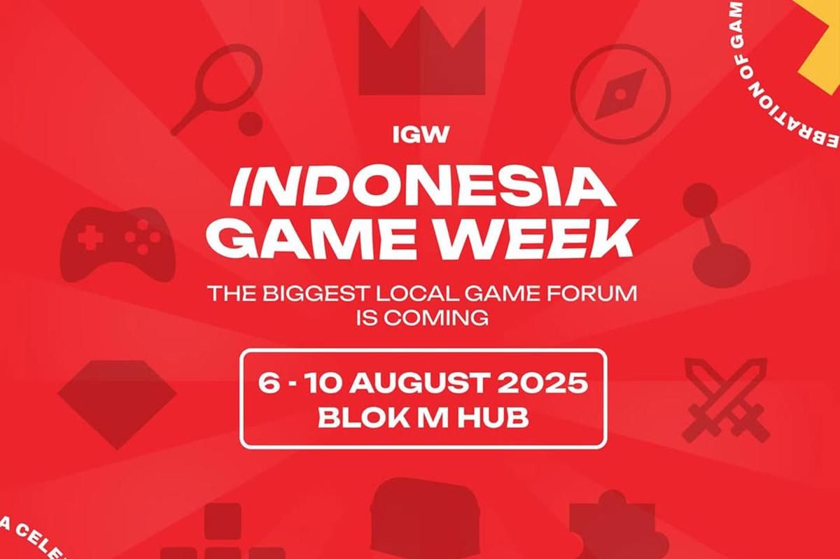 Indonesia Game Week 2025, Selebrasi Industri Kreatif & Gaming Lokal