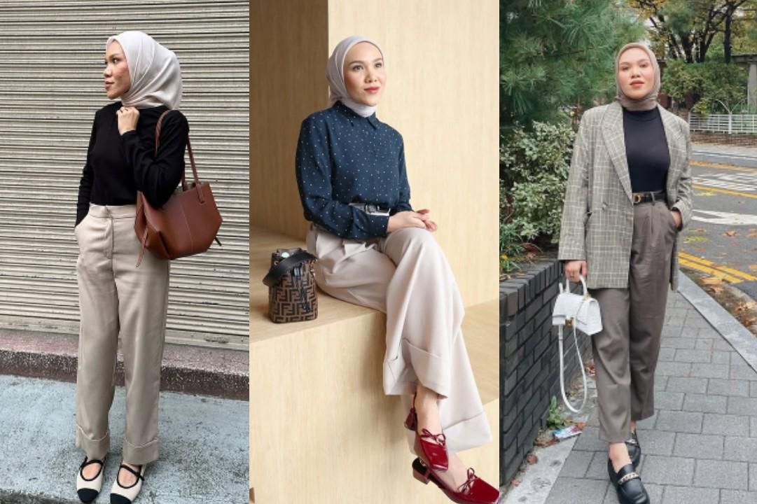 7 Inspirasi Outfit Office Look ala Beauty Vlogger Cut Rizki