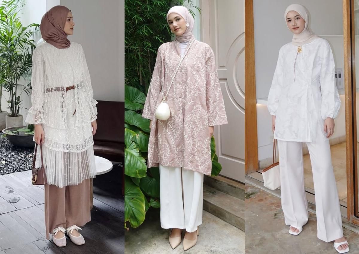 7 Inspirasi OOTD Kondangan Pakai Setelan Celana ala Rania Sukandari, Nyaman dan Stylish