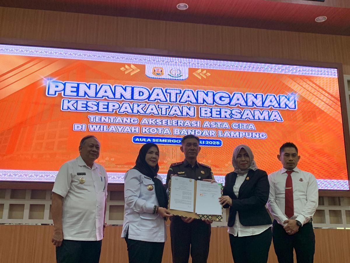 Pemkot Bandar Lampung Gandeng Kejari Awasi Aset dan Tata Kelola