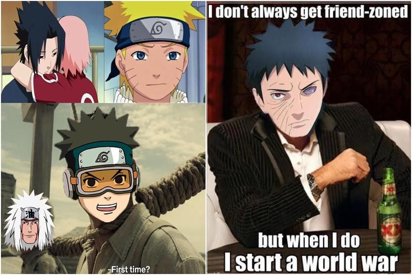 7 Meme Naruto tentang Friendzone, Obito Jadi Korbannya