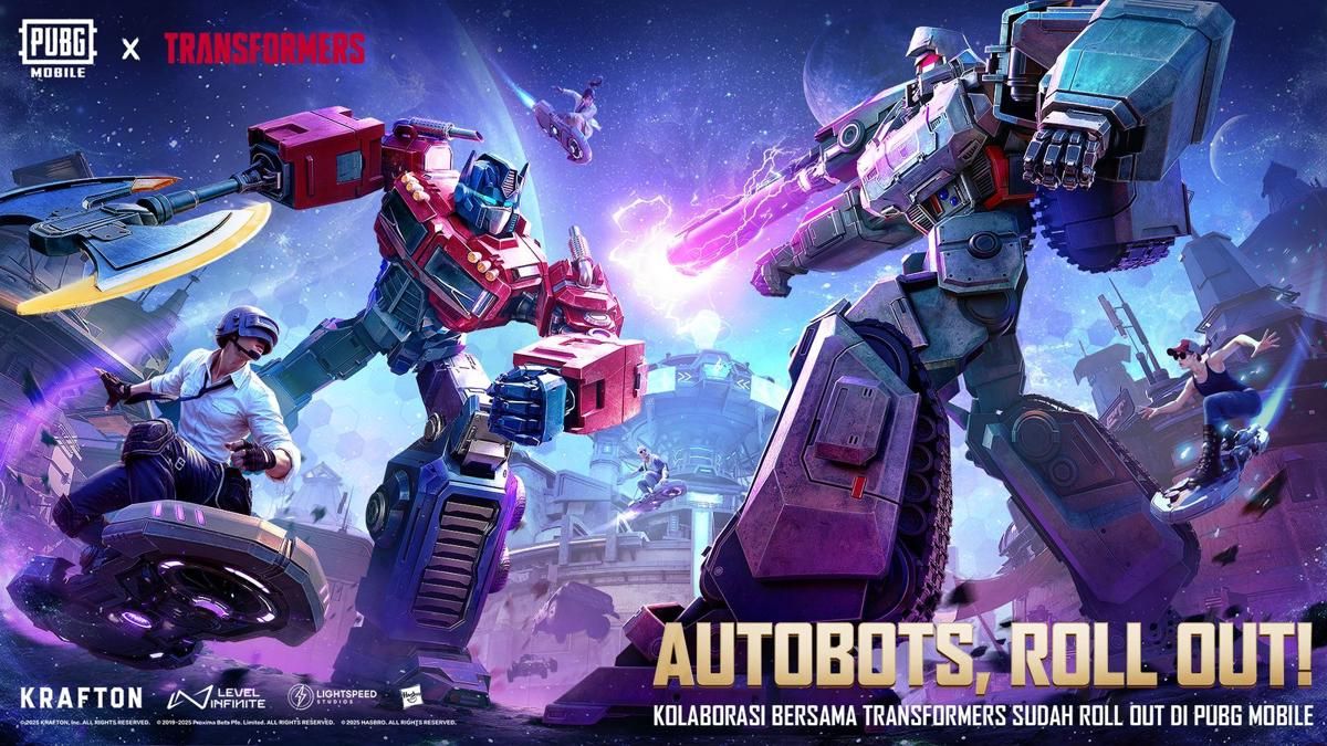 Kolaborasi PUBG MOBILE X TRANSFORMERS Tersedia di Update V3.9!