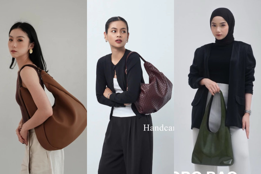 7 Rekomendasi Hobo Bag, Tas Oversized yang Hits untuk Kuliah dan Kerja