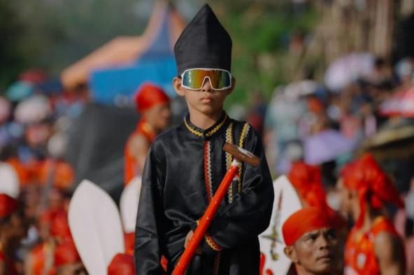 Viral! Aksi Rayyan Arkan Dhika Pacu Jalur Ditiru Pemain AC Milan 