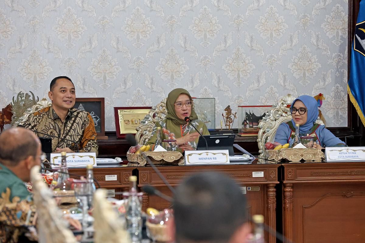 MenPAN-RB Nilai Kota Surabaya Layak Menjadi Contoh Implementasi RBT