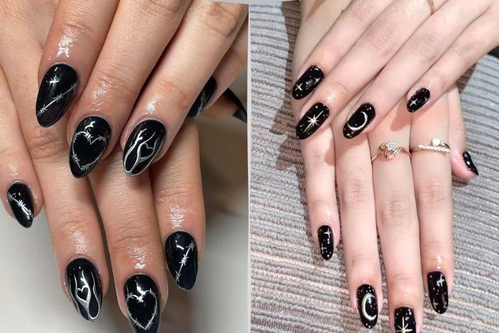 7 Inspirasi Nail Art untuk Nonton Konser Rock, Edgy dan Bold