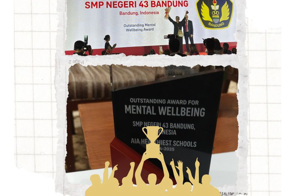 SMPN 43 Bandung Raih Penghargaan Internasional di Vietnam