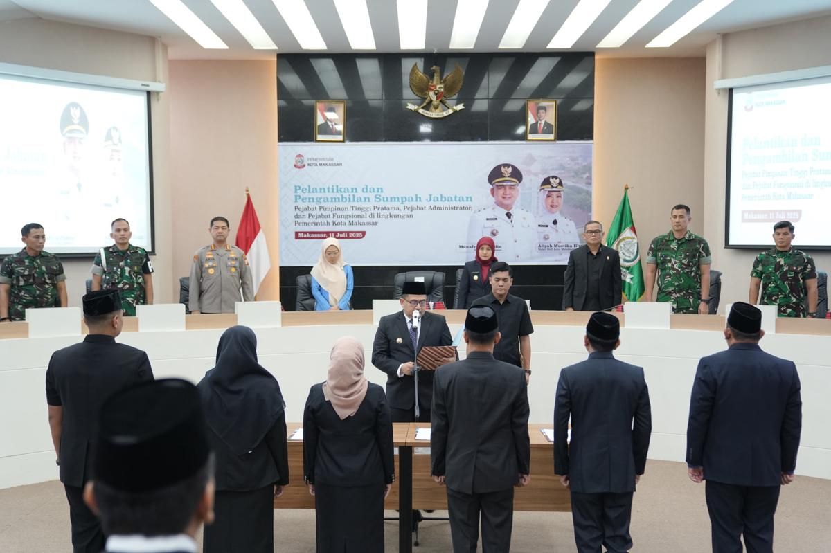 Rotasi Pejabat di Pemkot Makassar, Munafri Tekankan Penyegaran