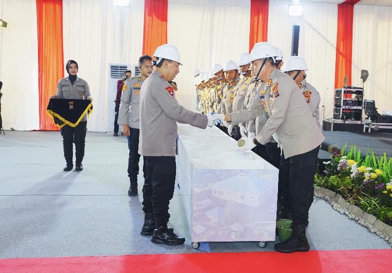 Groundbreaking 29 SPPG Polda Sumut, Kapolri: Kami Dukung MBG