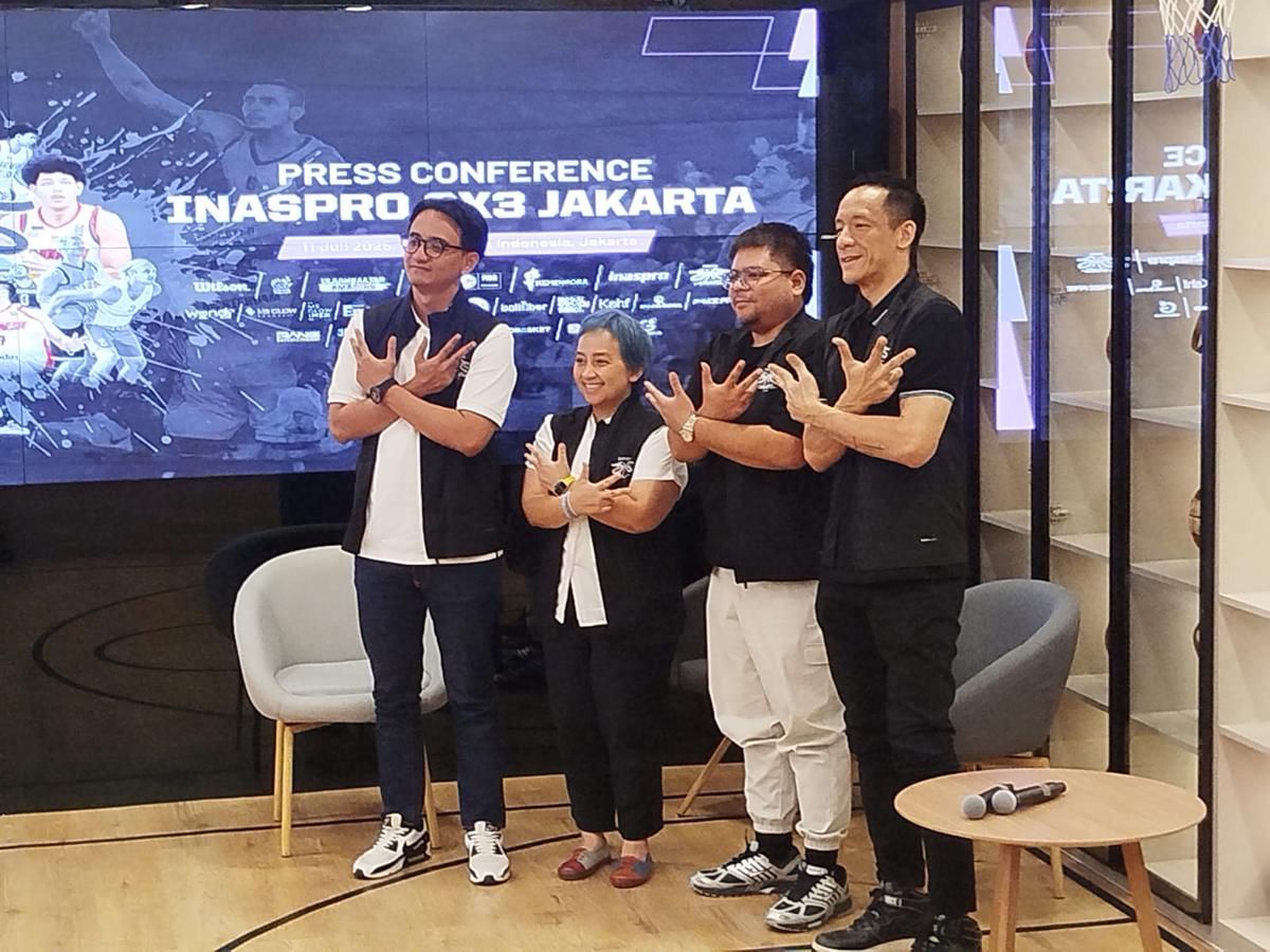Persiapan FIBA Inaspro 3x3 Jakarta 2025 Sudah Capai 80 Persen