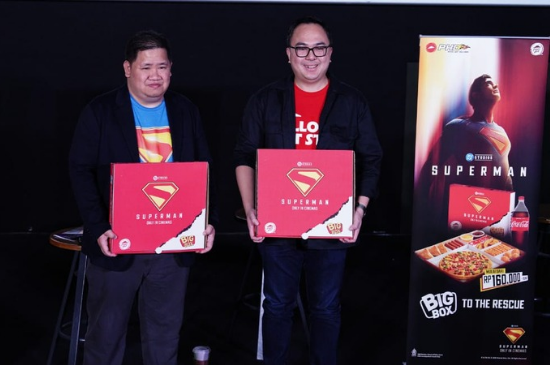 Kolaborasi Pizza Hut dan Superman Hadirkan Big Box Edisi Terbatas