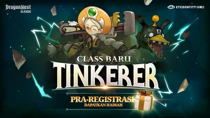 Dragon Nest Classic Membuka Pra-Registrasi untuk Class Tinkerer!