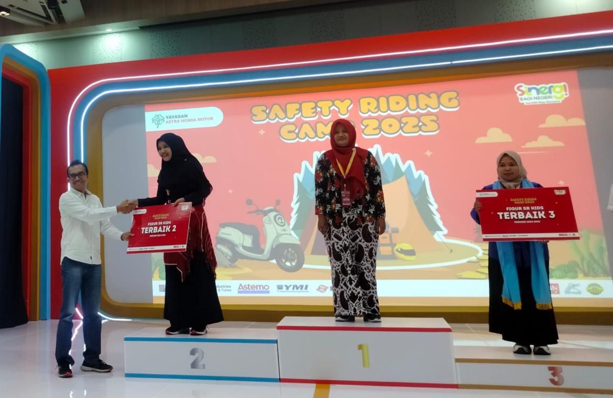 Dua Perempuan Sumut Jadi Juara di Safety Riding Camp 2025