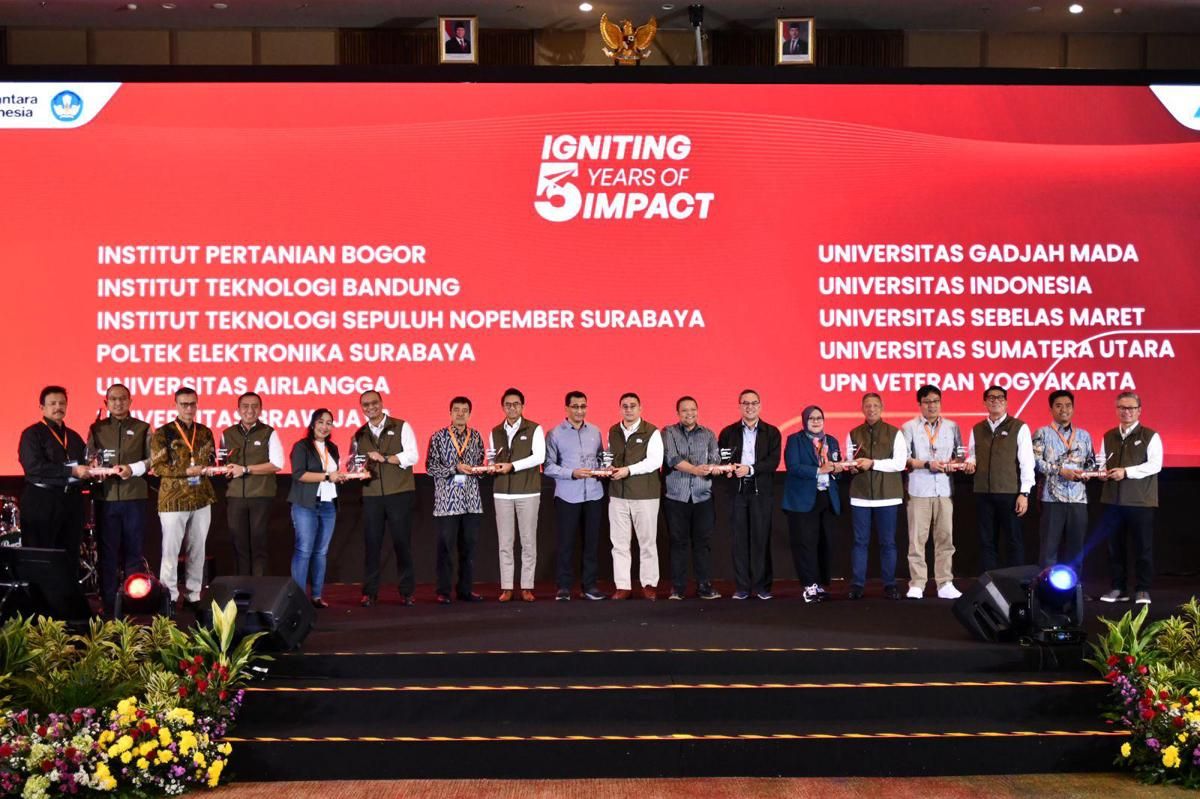Pertamina Apresiasi 11 Universitas Pemenang TOP Pertamuda