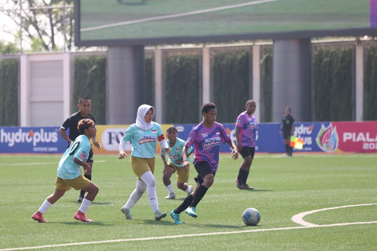 Papua Melaju ke Semifinal Piala Pertiwi 2025 All-Stars