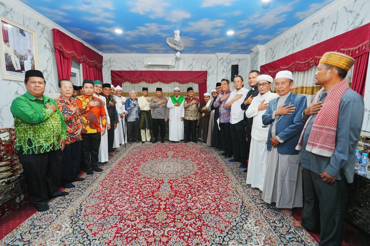 Kapolri Ajak Tokoh Lintas Agama Sumut Dukung Asta Cita Pemerintah 