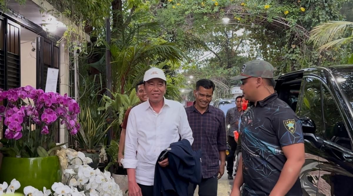 Kondisi Sehat, Jokowi Pulang ke Solo Usai Liburan 2 Pekan Bersama Cucu