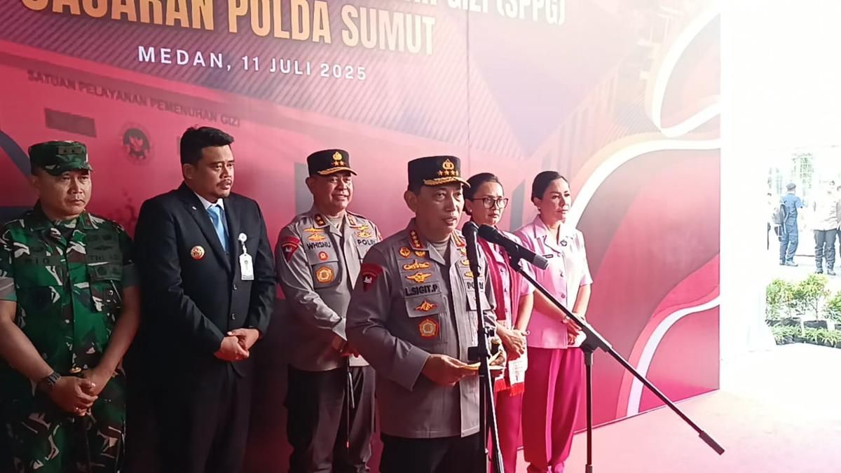 Kapolri Sebut Ada 36 Dapur MBG di Sumut, Anggarannya Rp1,4 Miliar