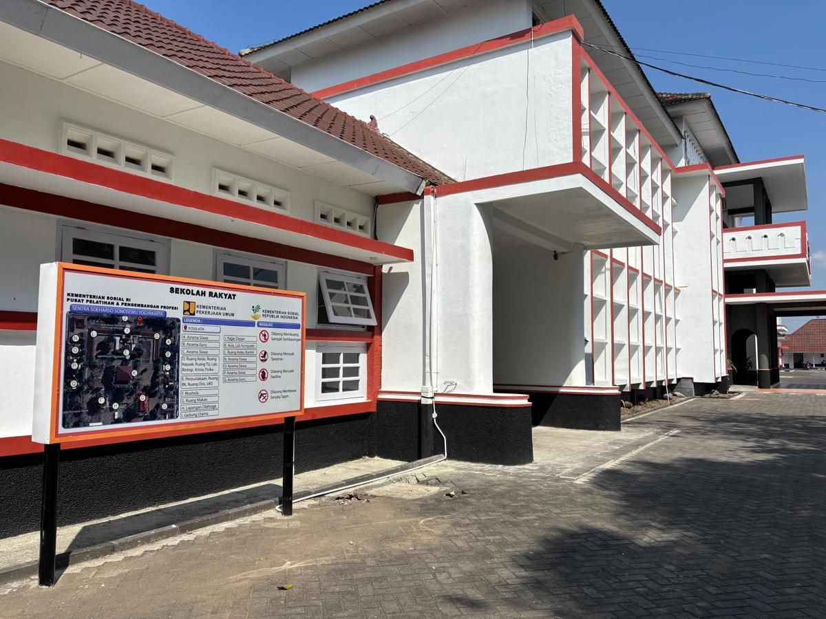 Potret Sekolah Rakyat di Jogja, 275 Anak Mulai Belajar Besok Senin 