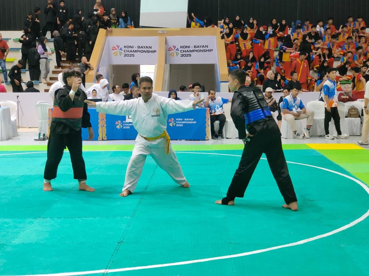 Tapak Suci Juara Umum Cabor Pencak Silat KONI-Bayan Championship 2025