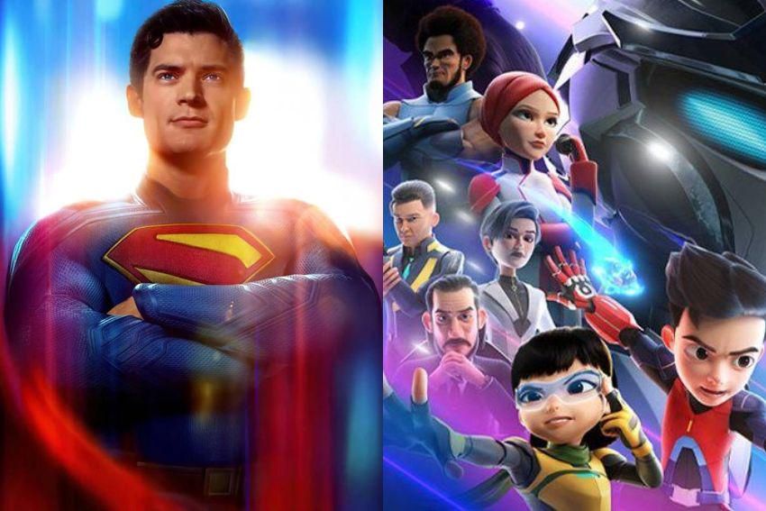 [QUIZ] Berdasarkan Karakter Ejen Ali Favoritmu, Kamu Bakal Diselamatkan Superman di Mana?