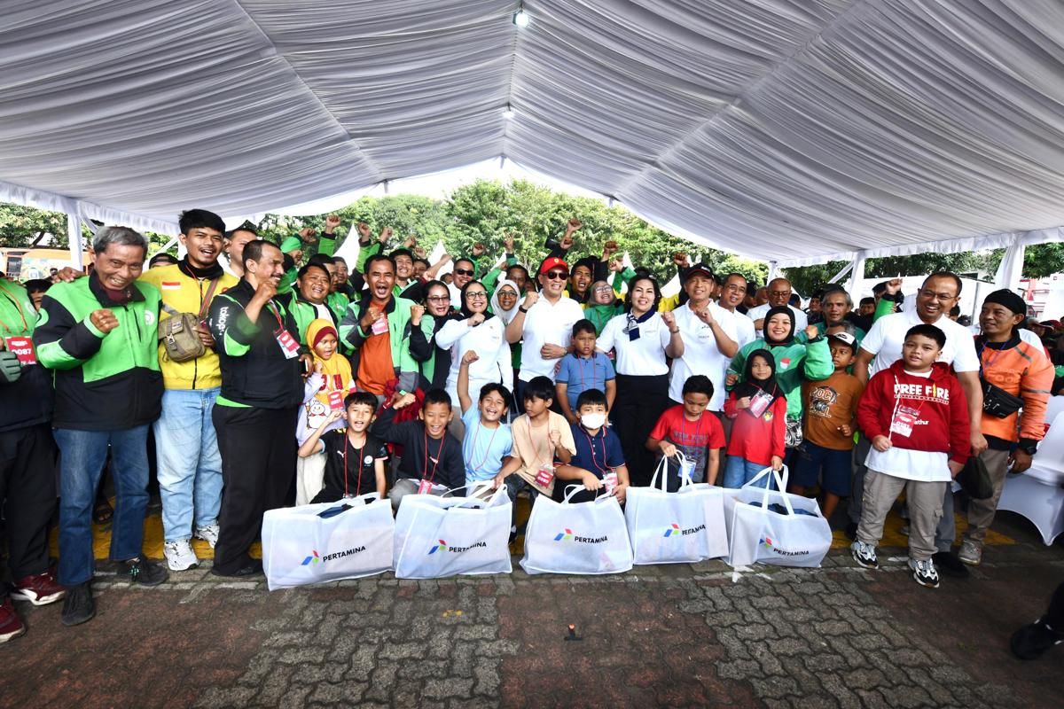 Seribu Senyum Anak Indonesia Berkat Bantuan Pertamina SESAMA