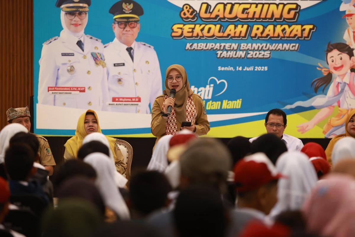 Satu dari 63 Daerah, Banyuwangi Resmi Mulai Program Sekolah Rakyat