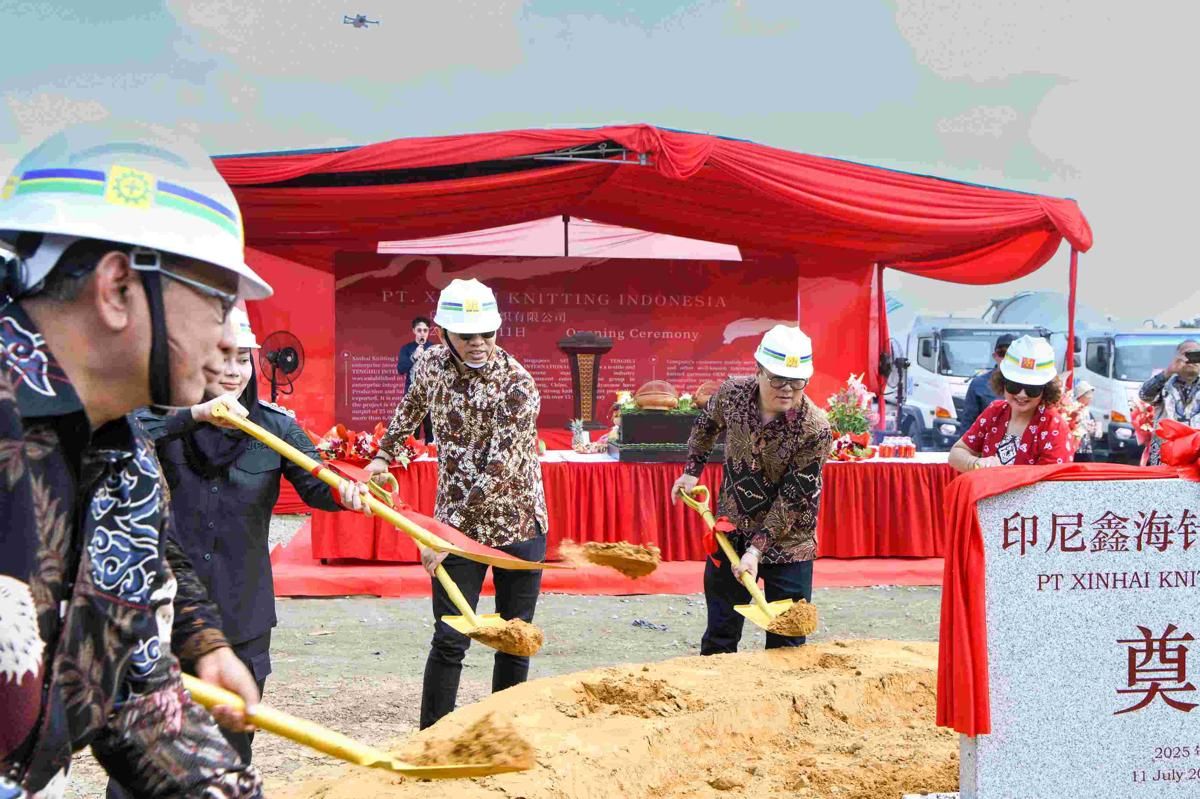 Perusahaan Tekstil Cina Investasi US$40 Juta di Brebes, Beroperasi 2026