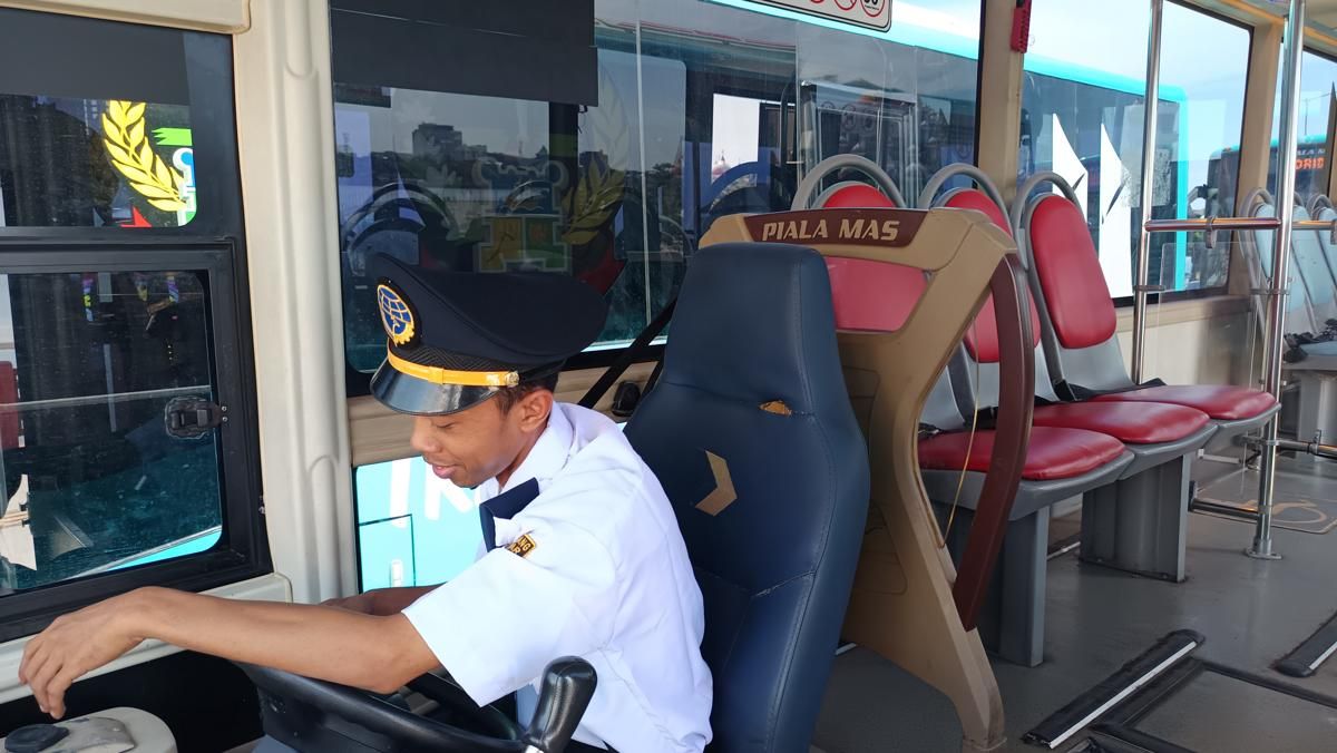 Baru Diluncurkan, Bus Trans Sulsel Masih Gratis Sampai Akhir Tahun