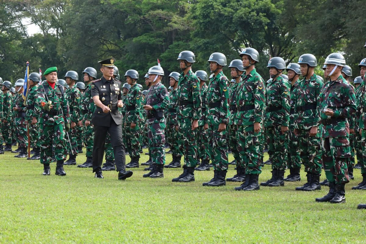 600 Caba Dilatih Diksar Bintara 56 Hari di Rindam Diponegoro