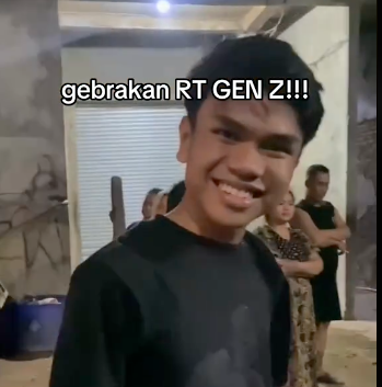 Viral Ketua RT Gen Z di Jakarta, Jalan Rusak Langsung Dibeton