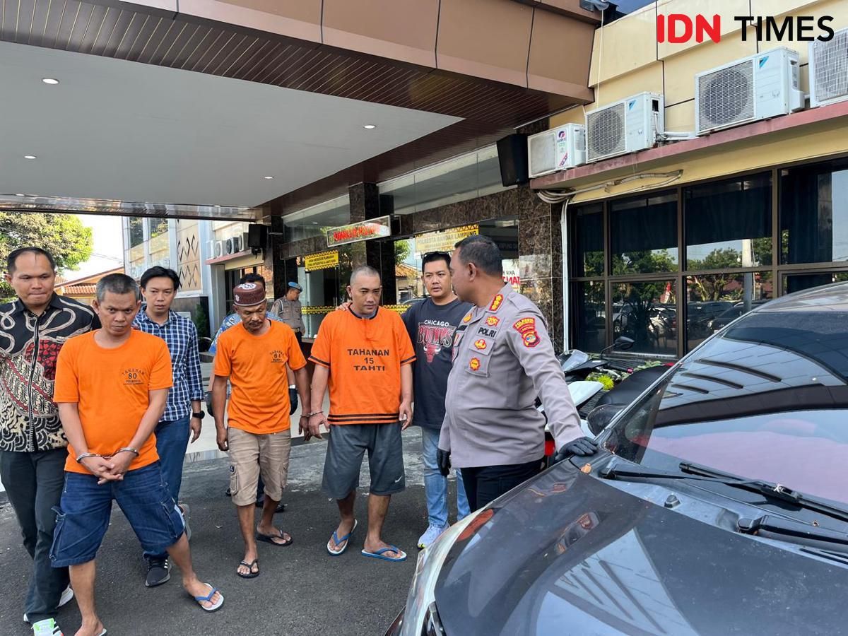 Gasak 10 Unit Motor, 3 Sekawan Residivis Kembali Digulung Polisi