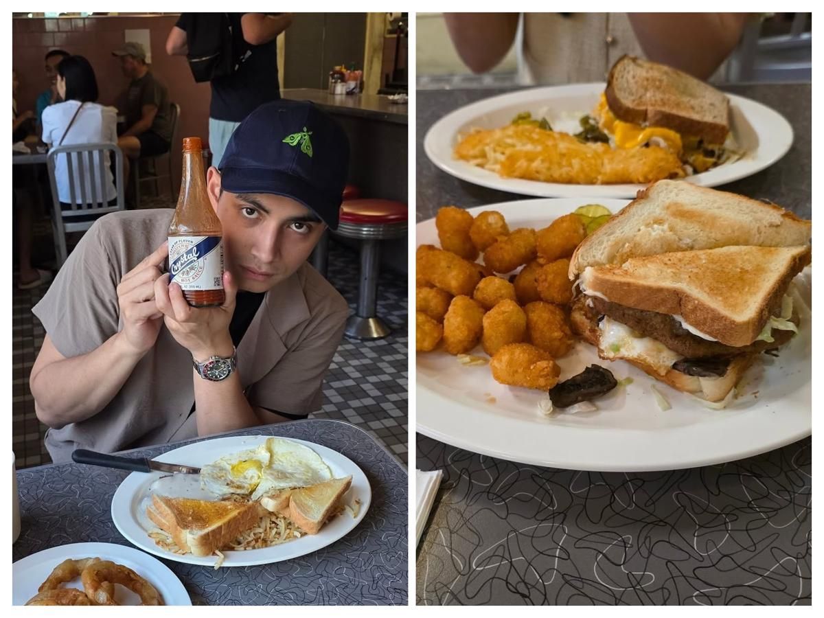 9 Potret Omara Esteghlal Makan di Restoran Los Angeles, Kopi Unlimited!