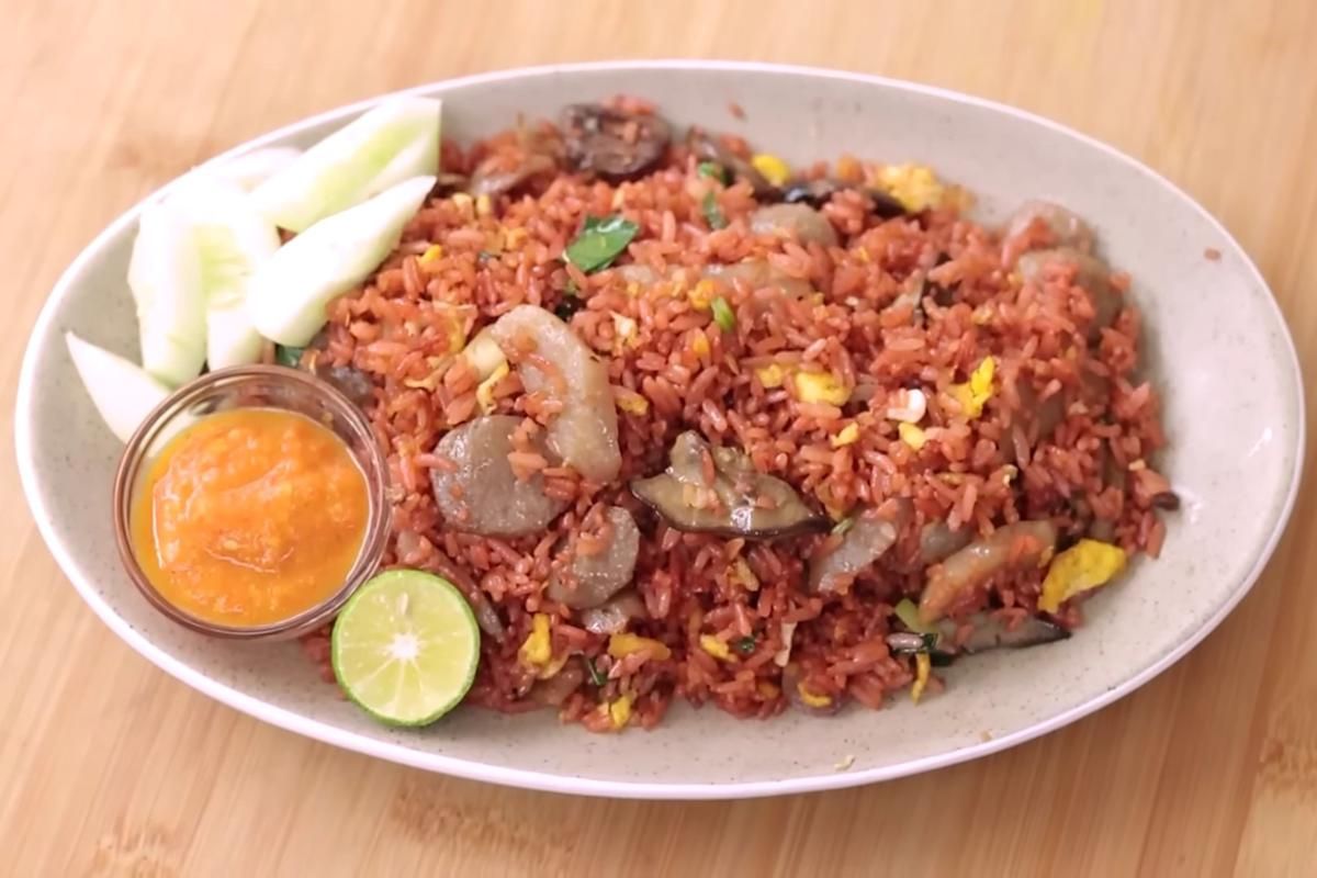 Resep Nasi Goreng Merah Khas Makassar, Pedas Gurihnya Bikin Nagih