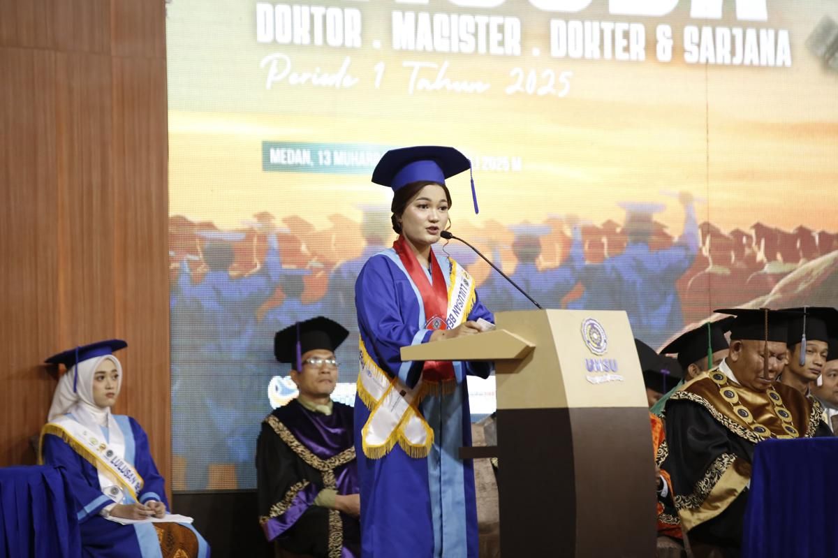 Cerita di Balik Pantun Beasiswa, Laura Ternyata Banjir Prestasi di UMSU