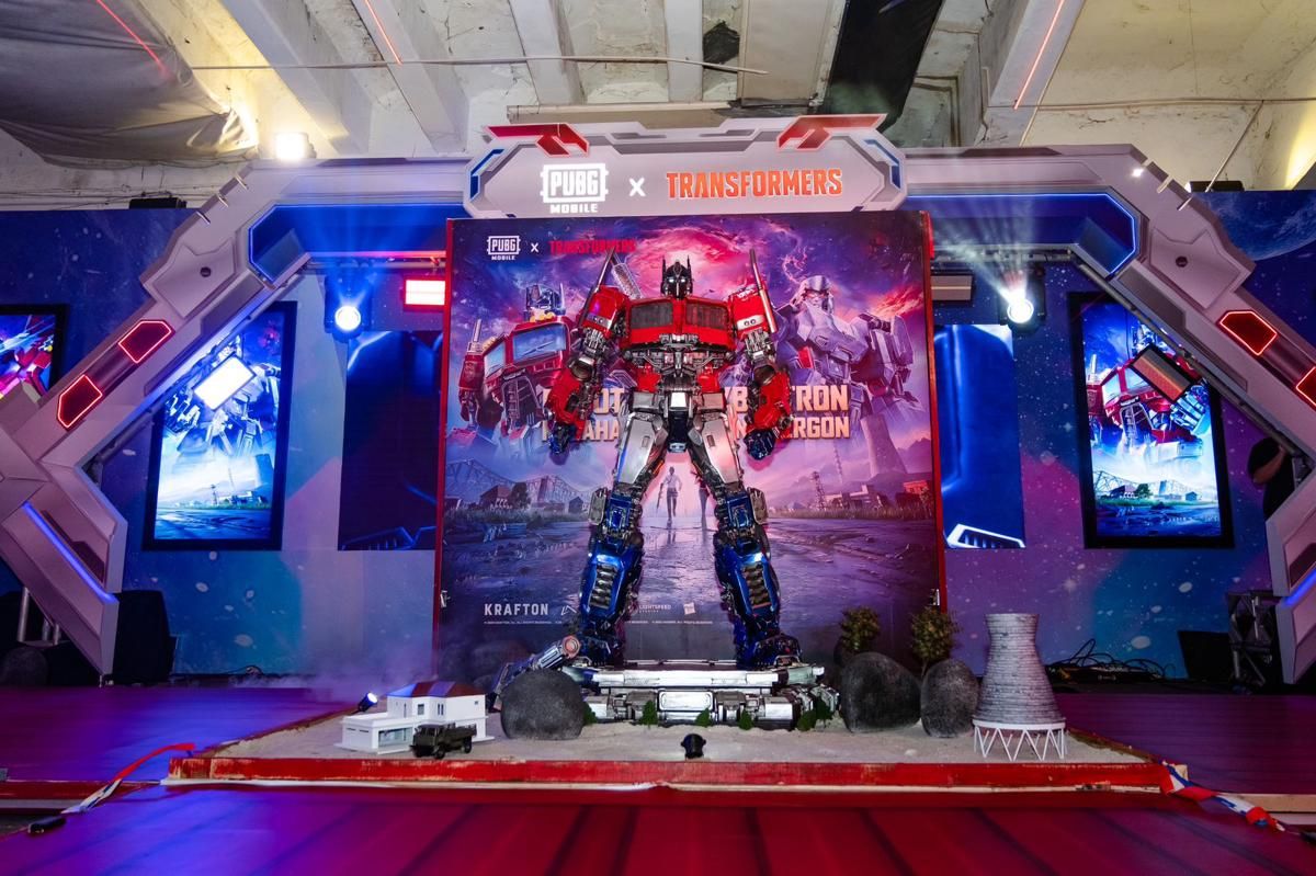 PUBG MOBILE Hadirkan Optimus Prime di Jakarta!