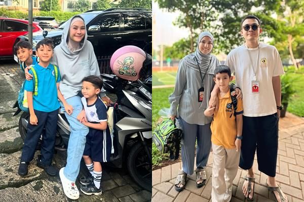 9 Potret Anak Artis Masuk Hari Pertama Sekolah 2025, Excited!