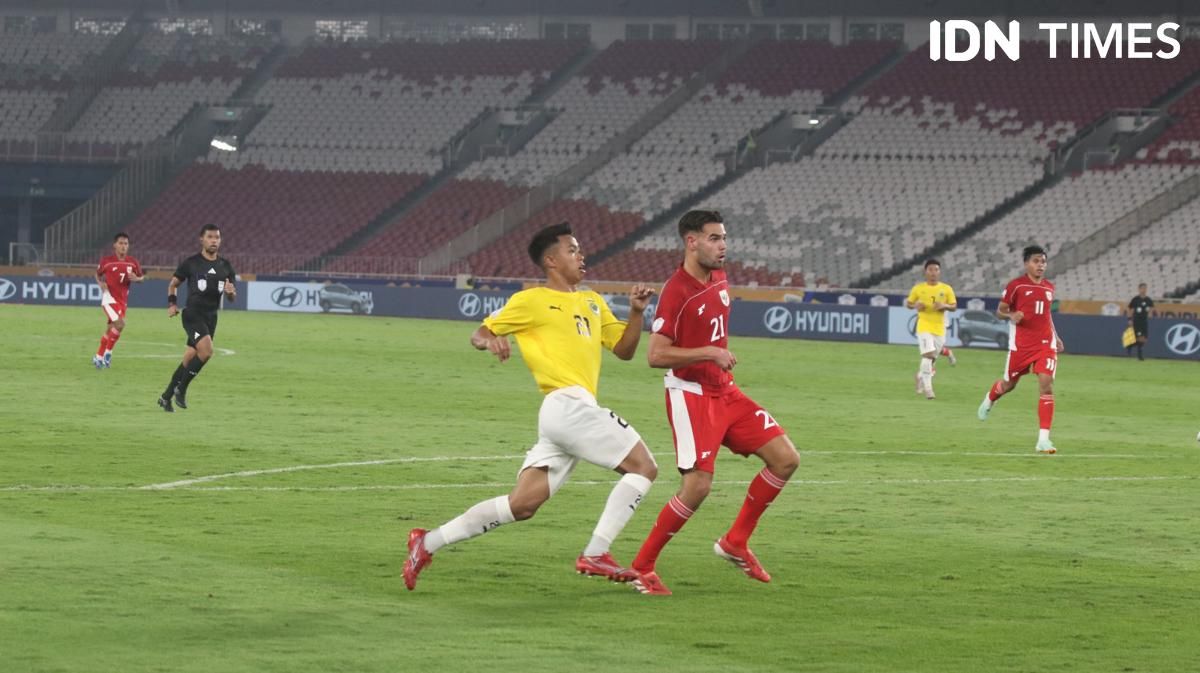 Jens Raven Double Hattrick, Timnas U-23 Gunduli Brunei 