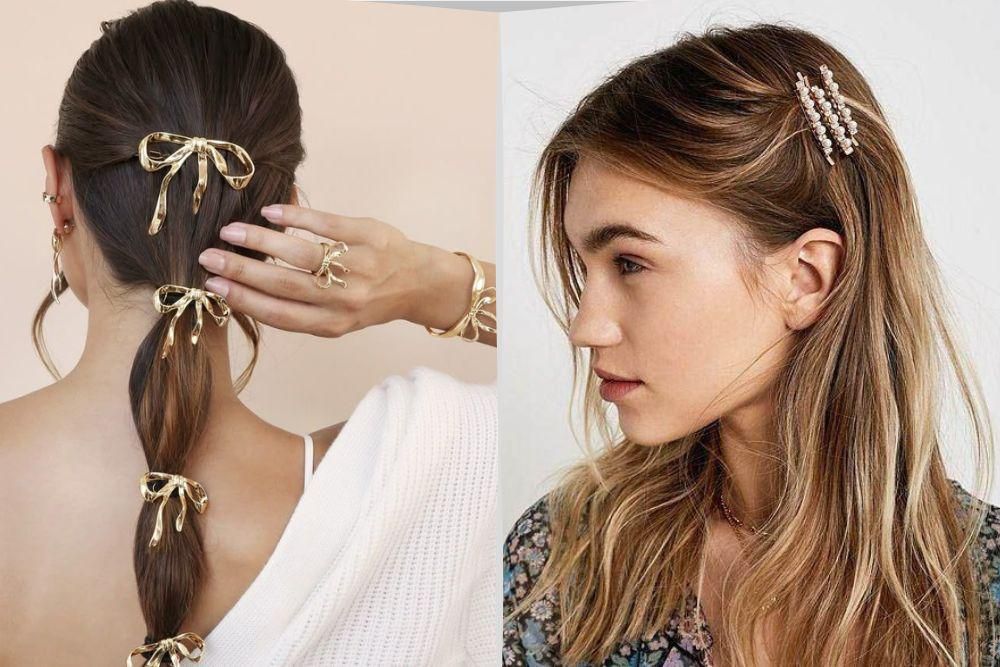 5 Ide Styling Rambut dengan Hair Clip yang Manis dan Elegan