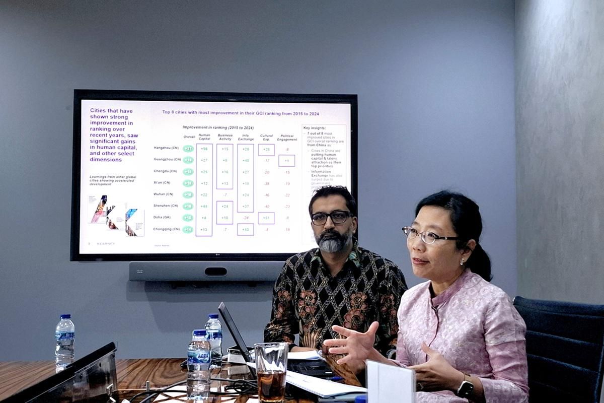 Peringkat Jakarta,  Surabaya dan Bandung di Global City Index