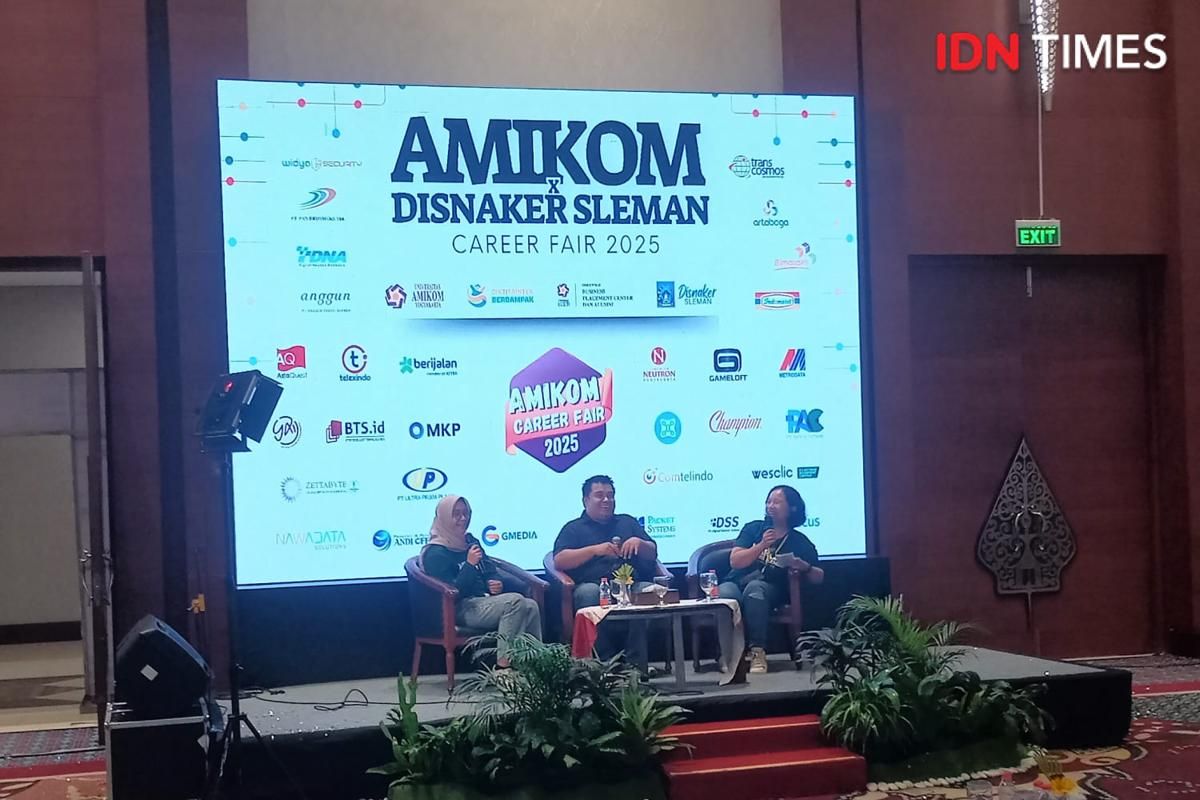 Ada 3.000 Peluang Kerja di Job Fair AMIKOM x Disnaker Sleman 2025